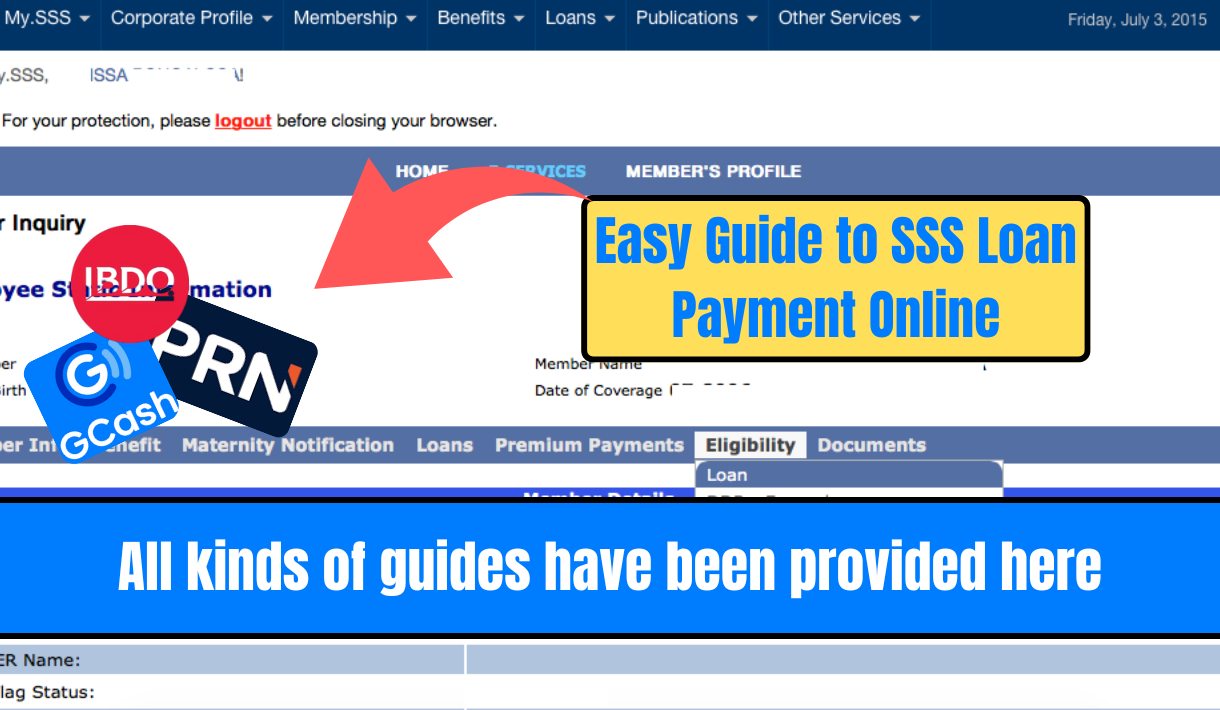 Easy Guide to SSS Loan Payment Online